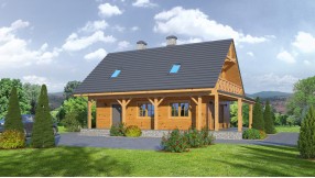 Holzhaus mit Dachgeschoss zh103-782