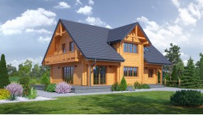 Holzhaus mit Dachgeschoss zh151-988